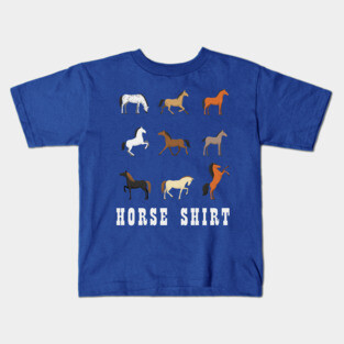 Horse Shirt Kids T-Shirt