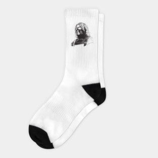 Winter Soldier art Socks