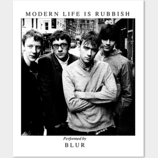 Modern Life Is Rubbish Posters and Art