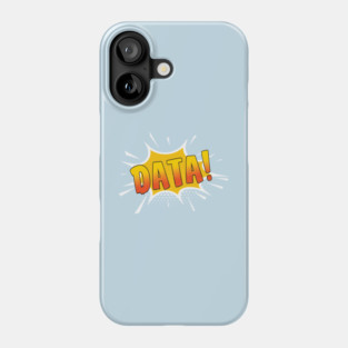Data Pow Funny Data Analytics Data Engineering for a Data Scientist Phone Case