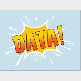 Data Pow Funny Data Analytics Data Engineering for a Data Scientist Posters and Art