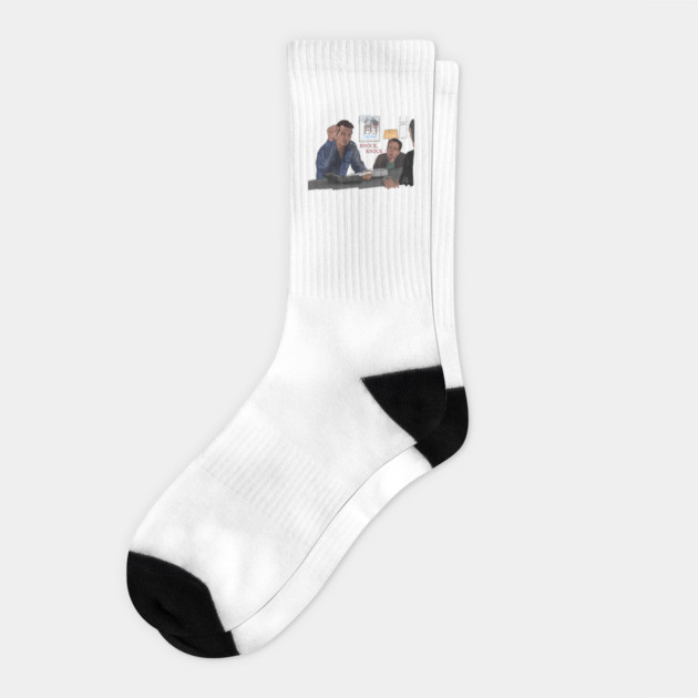 Life's Too Short: Liam Neeson Improv Socks by 51Deesigns