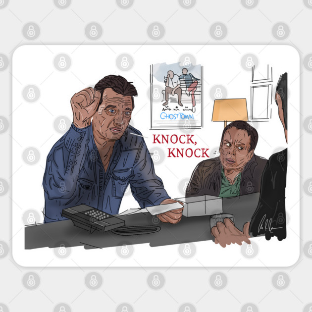 Life's Too Short: Liam Neeson Improv Sticker by 51Deesigns