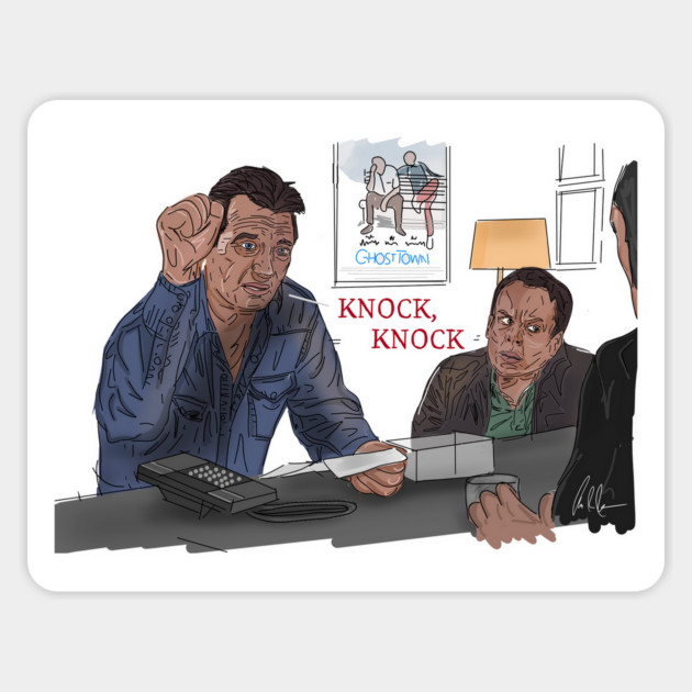 Life's Too Short: Liam Neeson Improv Magnet by 51Deesigns