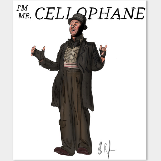 Chicago: Mr. Cellophane Wall Art by 51Deesigns