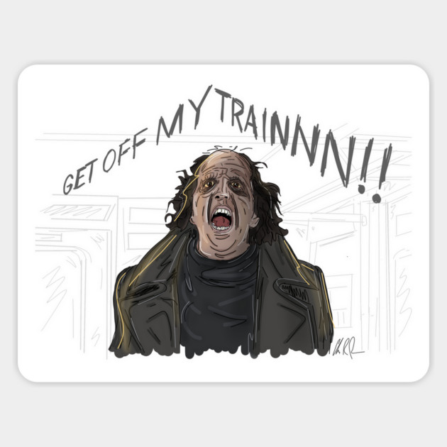 GHOST: Get Off My Train! Magnet by 51Deesigns
