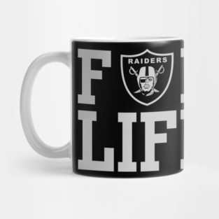 Raiders are For Life Mug