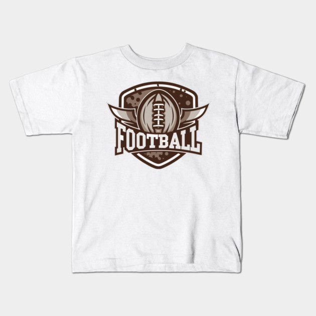 Football Kids T-Shirt by Frank Ring