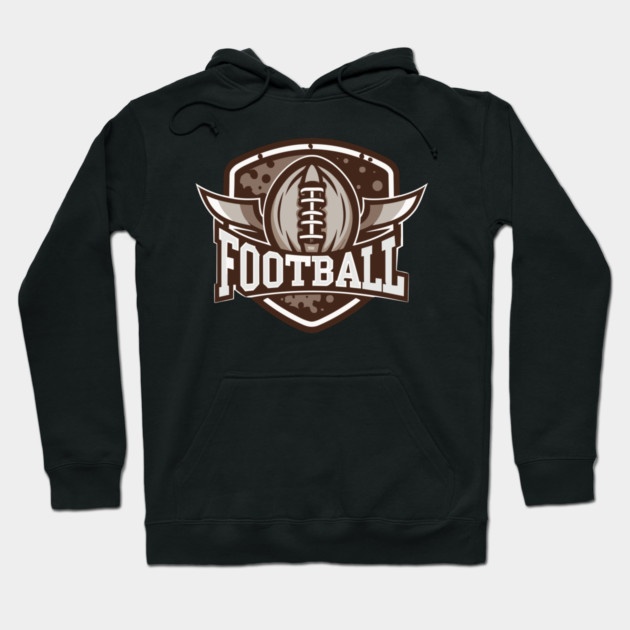 Football Hoodie by Frank Ring