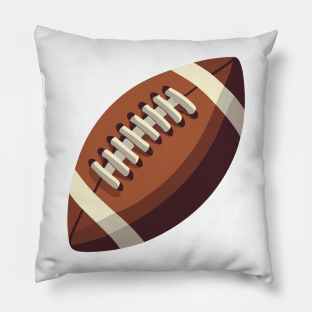 Football Ball Pillow by Frank Ring