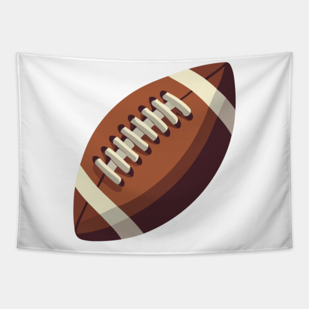 Football Ball Tapestry by Frank Ring