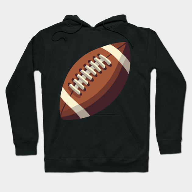 Football Ball Hoodie by Frank Ring