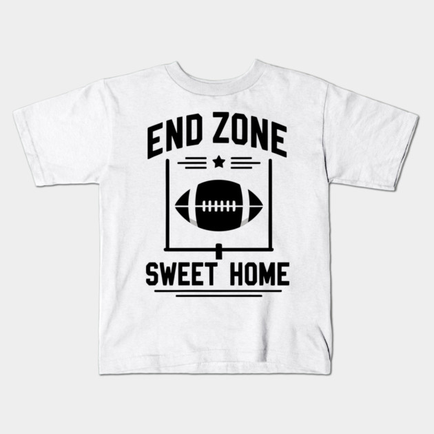 End Zone Sweet Home Kids T-Shirt by Frank Ring