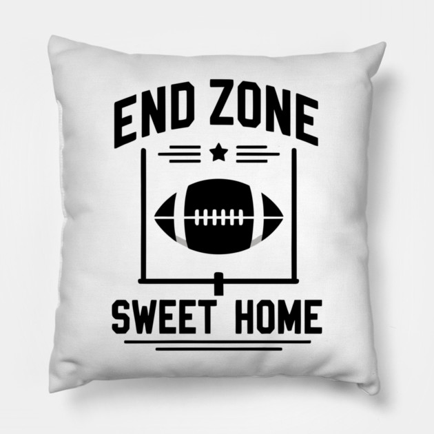 End Zone Sweet Home Pillow by Frank Ring