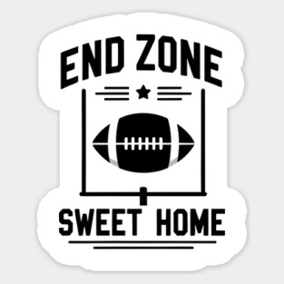 End Zone Sweet Home Magnet
