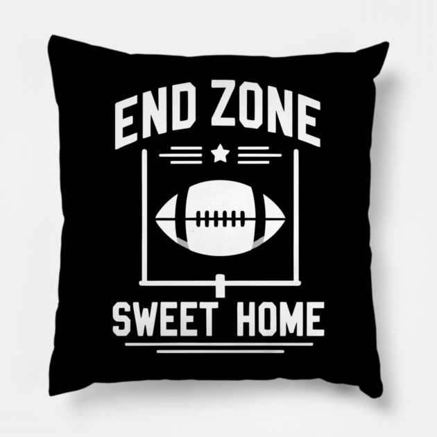 End Zone Sweet Home Pillow by Frank Ring