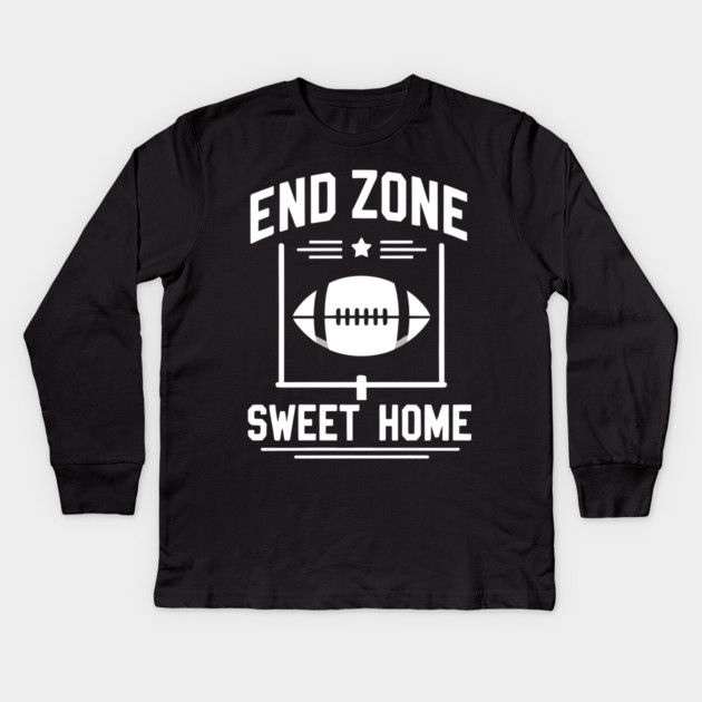 End Zone Sweet Home Kids Long Sleeve T-Shirt by Frank Ring