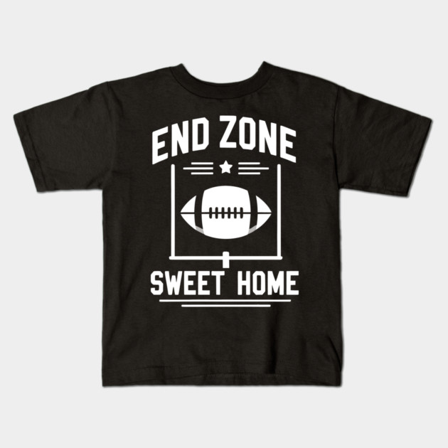 End Zone Sweet Home Kids T-Shirt by Frank Ring