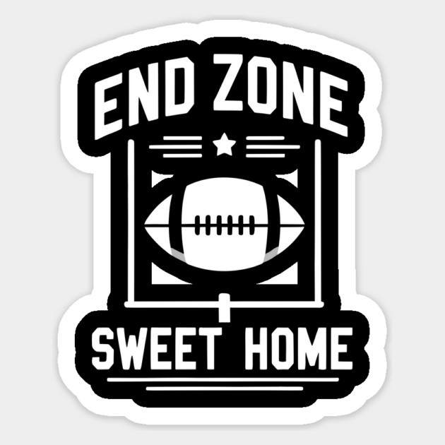 End Zone Sweet Home Sticker by Frank Ring