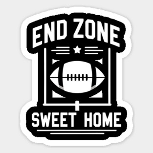 End Zone Sweet Home Magnet