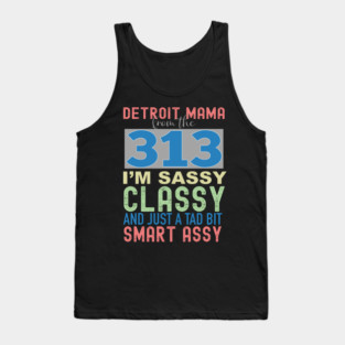 313 Detroit Mama / Mom Tank Top
