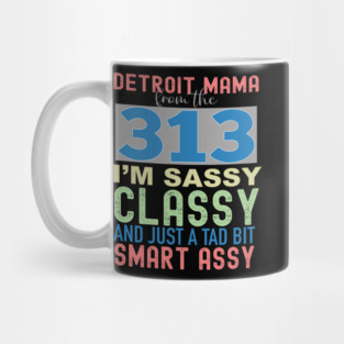313 Detroit Mama / Mom Mug