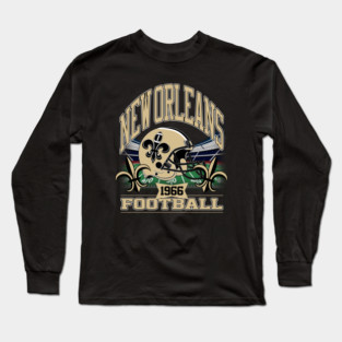 New Orleans Football 1966 - Vintage Glory Tee v2 Long Sleeve T-Shirt