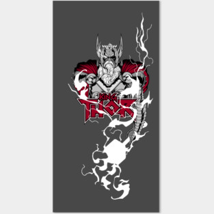 King Thor Posters and Art