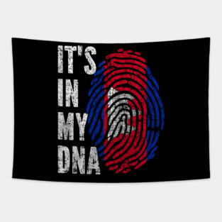 IT'S IN MY DNA Cambodia Flag Men Women Kids Tapestry