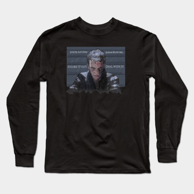 Rules of Attraction: Deal With It Long Sleeve T-Shirt by 51Deesigns