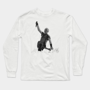 "WUCE" Springsteen Long Sleeve T-Shirt