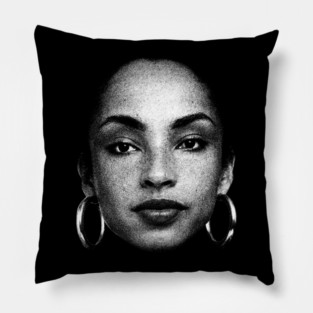 Black STYLE Sade Adu 80s Pillow