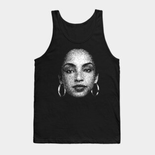 Black STYLE Sade Adu 80s Tank Top