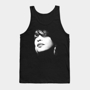 Black STYLE Sade Adu Singgle album Tank Top