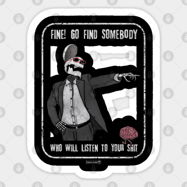 Best of Luck. Sticker by Tommy Devoid