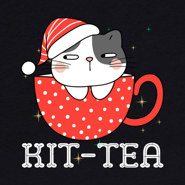Christmas Cat Santa Kit Tea by The WYLD Tribe