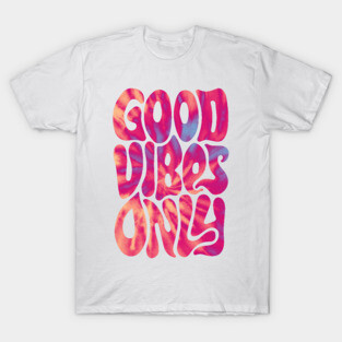 Good Vibes Only | Peach T-Shirt