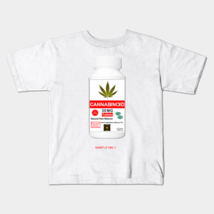 CANNABINOID PAIN RELIEVER - SAMPLE ONLY Kids T-Shirt