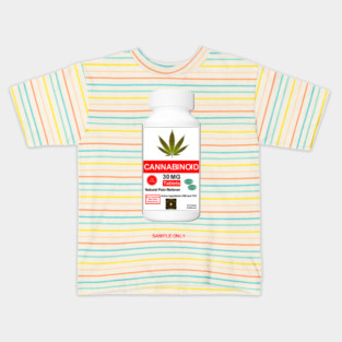 CANNABINOID PAIN RELIEVER - SAMPLE ONLY Kids T-Shirt
