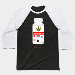 CANNABINOID PAIN RELIEVER - SAMPLE ONLY Baseball T-Shirt