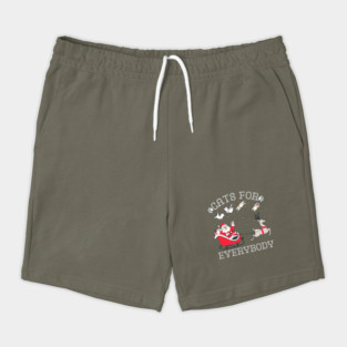 Cats For Everybody Christmas Funny Xmas Santa Shorts