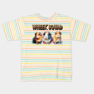 Guinea Pigs Wheek Squad Kids T-Shirt
