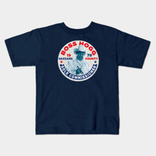 Vote Boss Hogg Dukes of Hazzard Kids T-Shirt