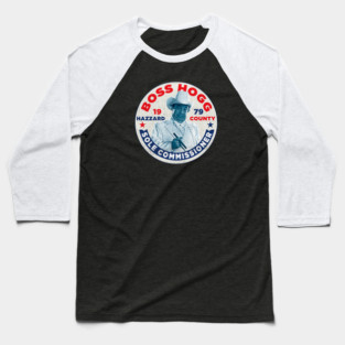 Vote Boss Hogg Dukes of Hazzard Baseball T-Shirt