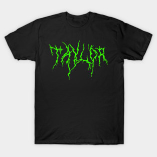 Taylor Metal Neon Green T-Shirt
