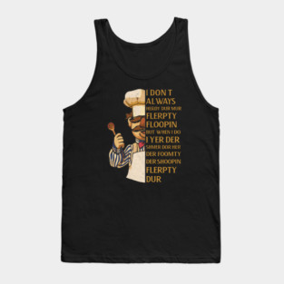 VERT DER FERK QUOTES -  RETRO Tank Top