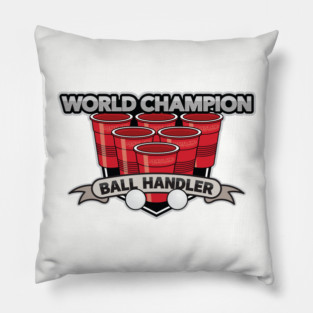 World Champion Ball Handler Pillow