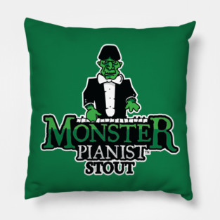 Monster Pianist Pillow