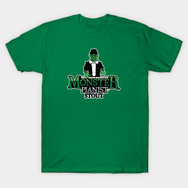 Monster Pianist T-Shirt by PenIslandBrewing
