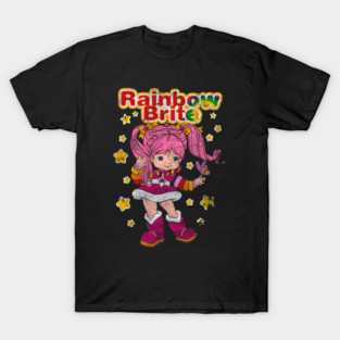 Rainbow Brite // Vintage Style Design T-Shirt